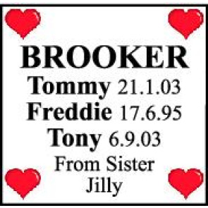 Photo of TOMMY BROOKER