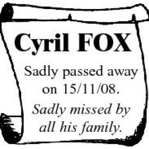Photo of FOX Cyril