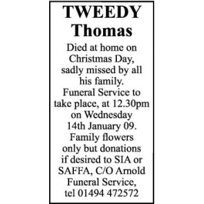 Photo of THOMAS Tweedy