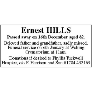 Photo of Ernest