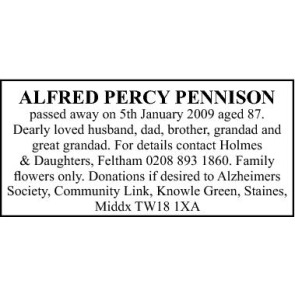 Photo of PERCY ALFRED