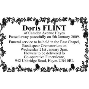 Photo of FLINT Doris