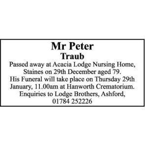 Photo of PETER Mr