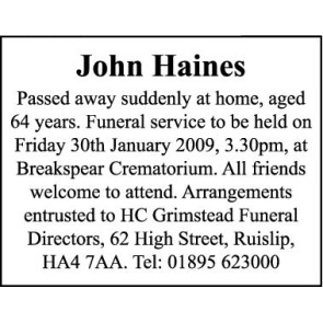 Photo of JOHN