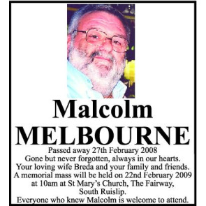 Photo of MELBOURNE Malcom