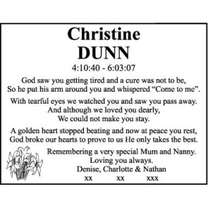 Photo of Christine