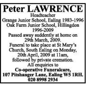 Photo of LAWRENCE Peter