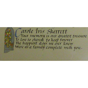 Notice Gallery for CAROLE IRIS SKERRETT