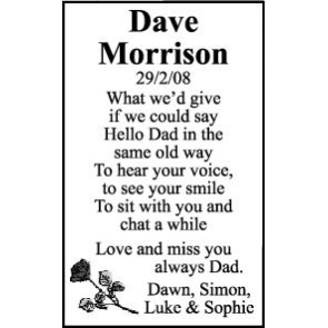 Photo of MORRISON Dave