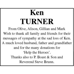 Photo of TURNER Ken