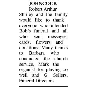 Photo of ROBERT ARTHUR JOHNCOCK