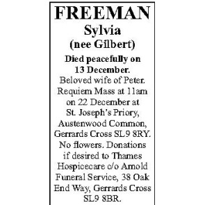 Photo of FREEMAN S