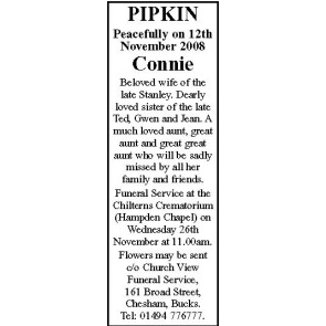 Photo of CONNIE PIPKIN