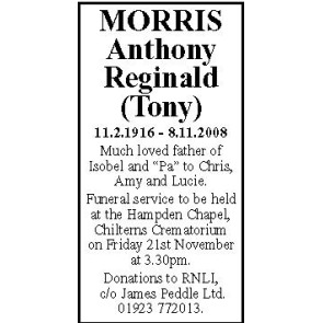 Photo of ANTHONY REGINALD MORRIS