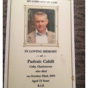 Photo of Patrick Peter CAHILL