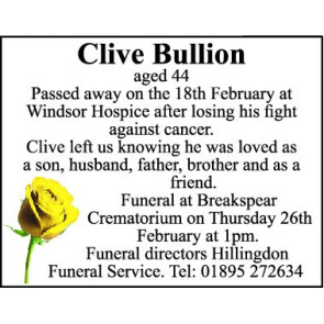 Photo of CLIVE BULLION
