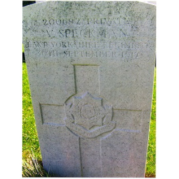 Notice Gallery for Charles Frederick V. SPECKMAN