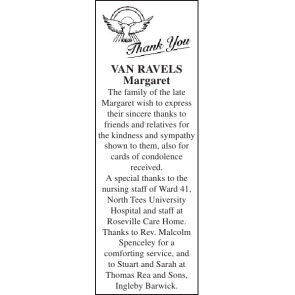 Photo of Margaret Van ravels