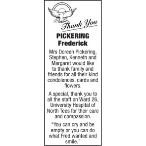 Photo of FREDERICK PICKERING