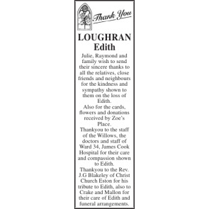 Photo of EDITH JULIE LOUGHRAN