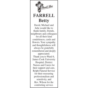 Photo of BETTY DAVID FARRELL