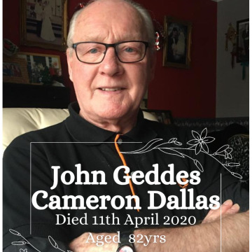 Notice Gallery for JOHN GEDDES CAMERON DALLAS
