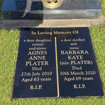 Notice Gallery for Barbara KAYE