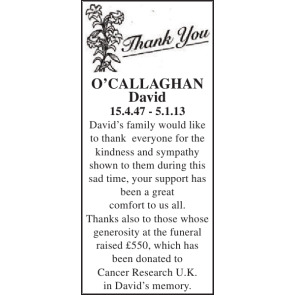 Photo of DAVID OCALLAGHAN