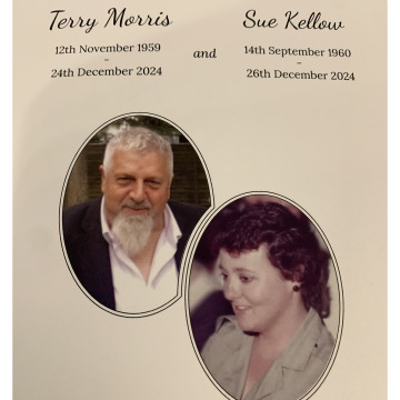 Photo of Terry & Sue MORRIS & KELLOW