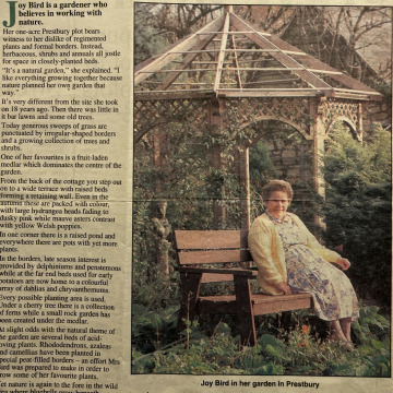 Photo for notice Margaret Joy BIRD