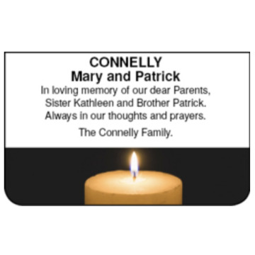 Photo of Mary and Patrick CONNELLY