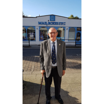 Photo for notice Leslie FAWCETT MBE