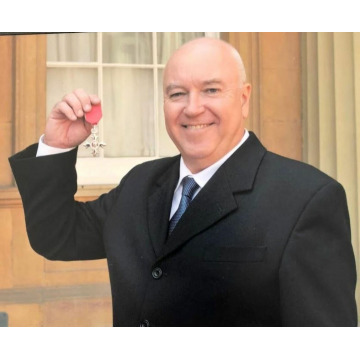 Photo of Mark Richard                                   MBE JEFFERSON