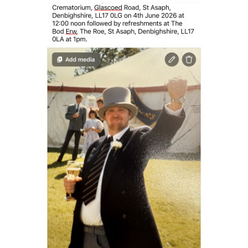 Photo for notice Godfrey BRAZIER