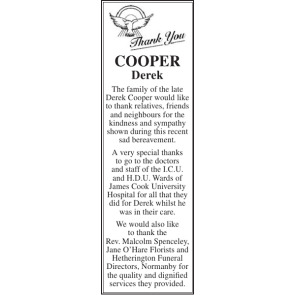 Photo of DEREK COOPER