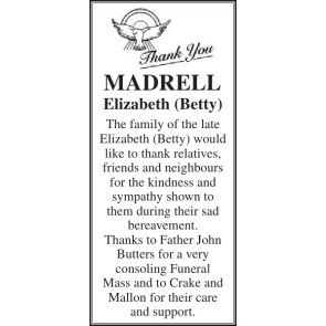 Photo of ELIZABETH MADRELL