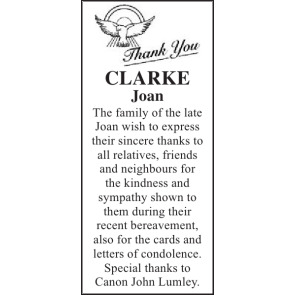 Photo of JOAN CLARKE
