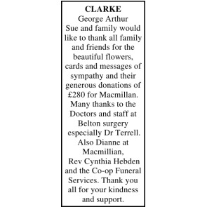 Photo of GEORGE ARTHUR CLARKE